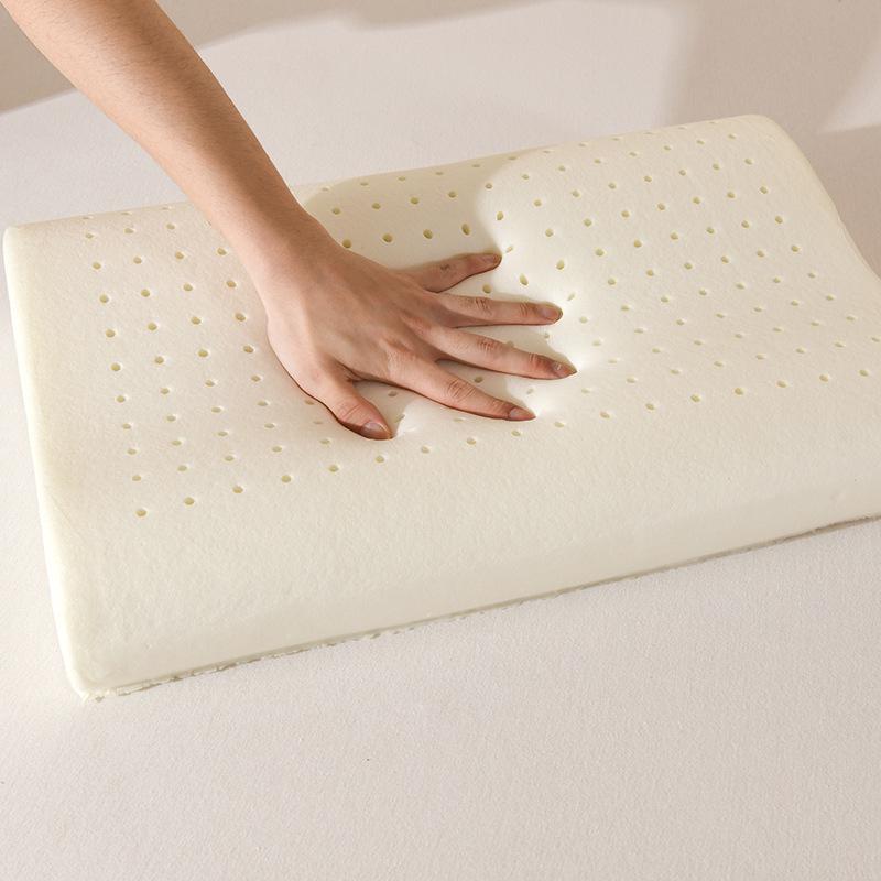 Water Ripple Latex Cervical Pillow - Slow Rebound Gift Pillow