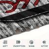 Fulham FC Pattern Flannel Blanket, High Quality Comfortable for All Seasons, Home Decor, Warmth and Comfort, Perfect for Gifts.