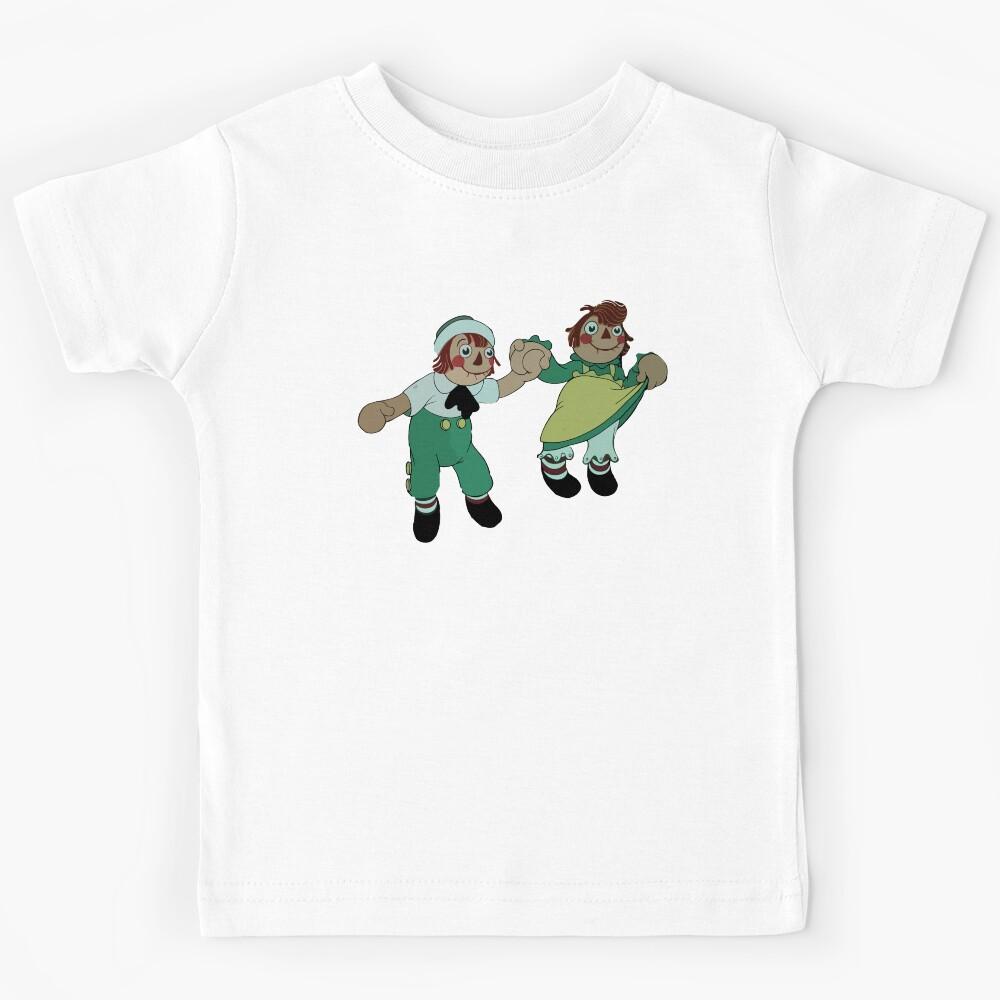 raggedy ann and raggedy andy cartoon Kids T-Shirt 120