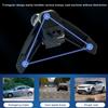 New Car Holder For Mobile Phone Holder Car Air Vent Clip Mount Cell Phone Stand Dual Magnetic Support For X Iaomi H Uawei L G