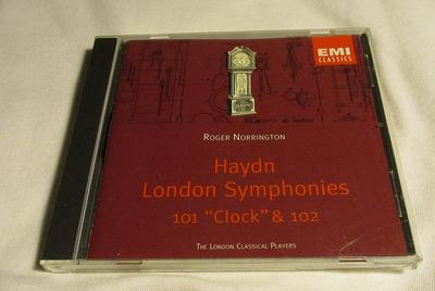 CD HAYDN, NORRINGTON; LONDON CLASSICAL - London Symphonies 101 & 102  Non Japan Classical Used