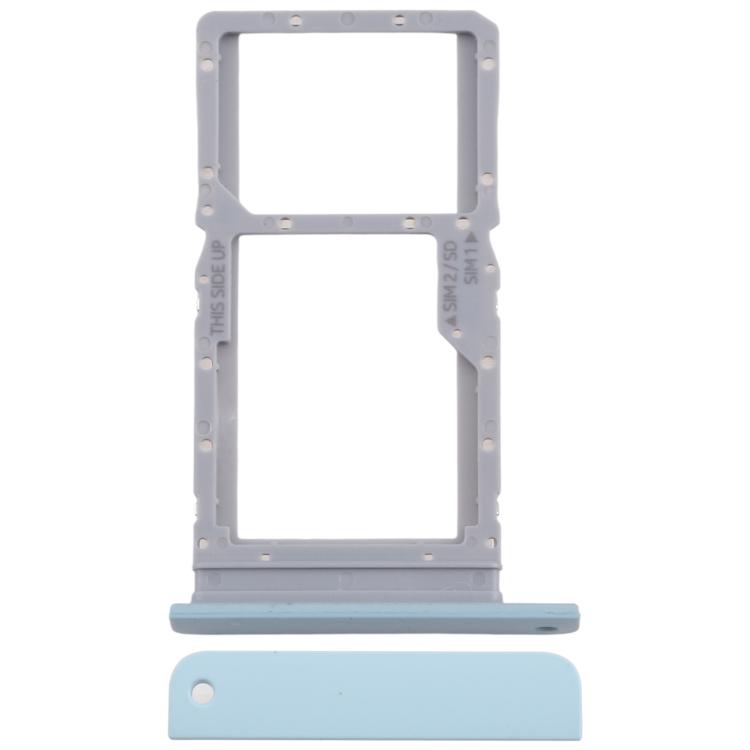 For Nokia G22 Original SIM Card Tray + SIM Card Tray / Micro SD Card Tray (Blue) синий