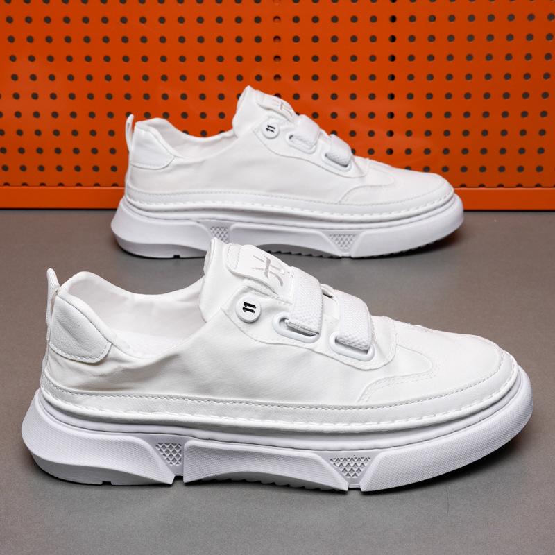 2024 New All Black Canvas Casual Board Shoes Old Beijing Cloth Shoes Breathable Ice Silk Fashion Shoes