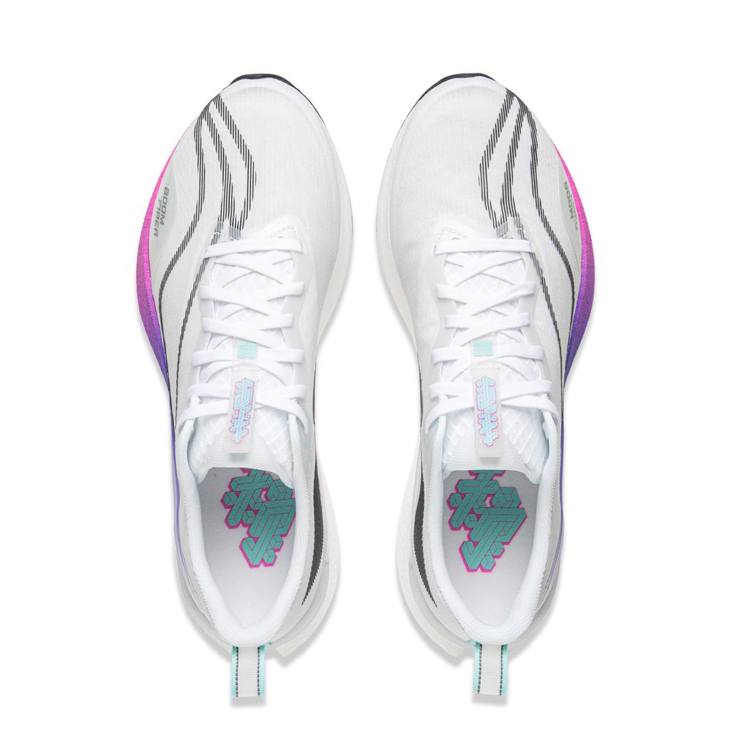Li Ning Red Rabbit 8 Pro Full Palm Cushioning Mesh Running Shoes Men Running Shoes Standard-White ARPV003-1