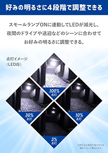 [Amon Online Exklusiv] Befreit (GB5/GB6/GB7/GB8) Spezial-LED-Fußraumbeleuchtungs-Kit für Vorder- und Rücksitze, Weiß FW113