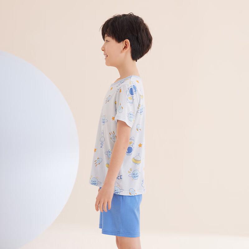 Hongdou Kids & Teens Pure Cotton Short-Sleeve Pajama Set