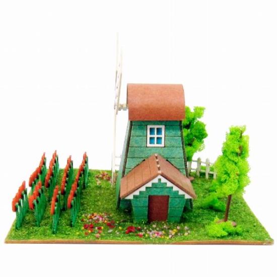Sankei Miniature Art Mini Tulips and Windmill MP05-02