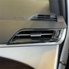 Carbon Fiber Front Side Air Outlet Vent Cover Trim For Toyota Sienna 2021-2023