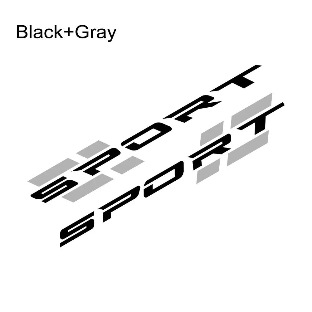 2 PCS Car Sport Styling Stickers Creative Vehicle Window Vinyl Film Decals Racing Tuning  Exterior Decoration Decals Accessories