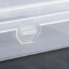 Universal Compartments Plastic Double Tray Tackle Box Hand Tool Organizer Storage Cases Two-Sided