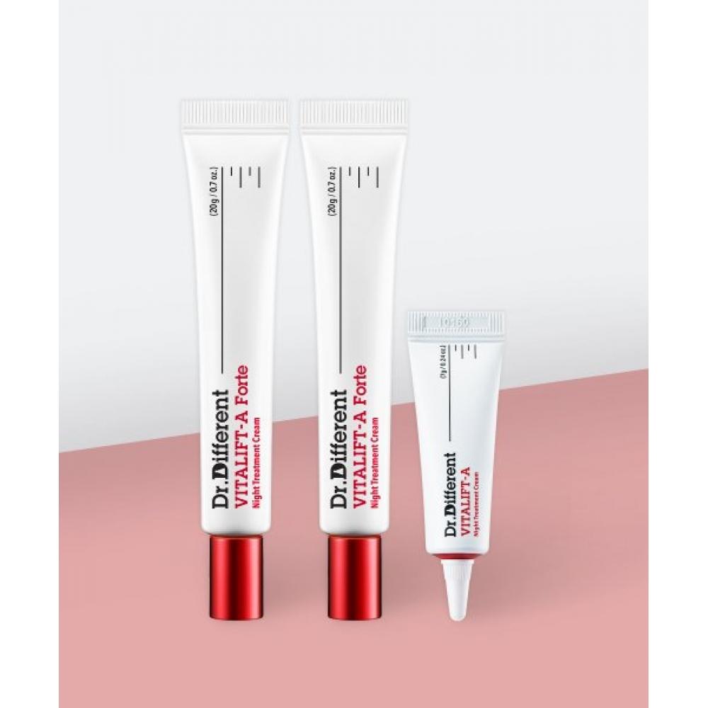 

Dr.different [duo Set] VitAlift A Forte retinAl creAm 20g+ VitAlift A 7g miniAture Forte 20g Duo+A 7g