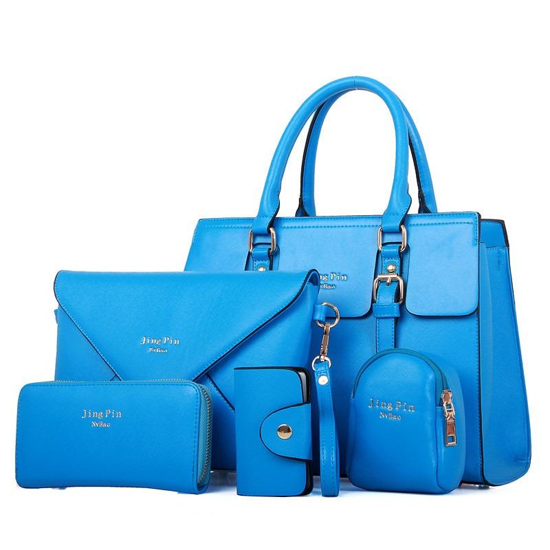 Neue dreiteilige Damentasche modische Ein-Schulter-Umhängetasche Kind- und Muttertasche tragbare große Tasche Mutter- und Kind-Set-Tasche