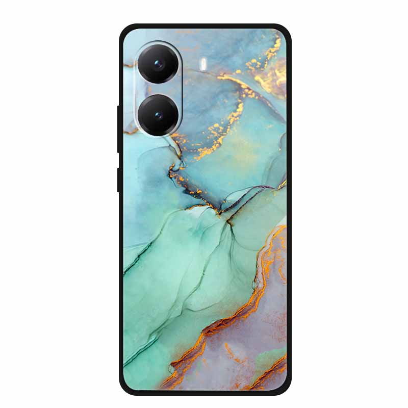 Funda For Poco X7 Pro Cases Marble Painted Silicone Back Cover for Poco X7 Pro Protective Shockproof Cool Capa Poco X7Pro Bumper
