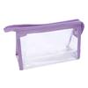 Clear Pencil Pouch Transparent Pencil Case with Zipper Stationery Toiletries Organizer Travel Cosmetic Makeup Storage Bag for School Office Supplies