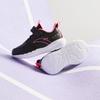 Anta Kids Vitality Synthetic Leather Simple Versatile Lightweight Shock Absorbing Low Top Running Shoes Kids Sneaker Black Pink A22439968-6