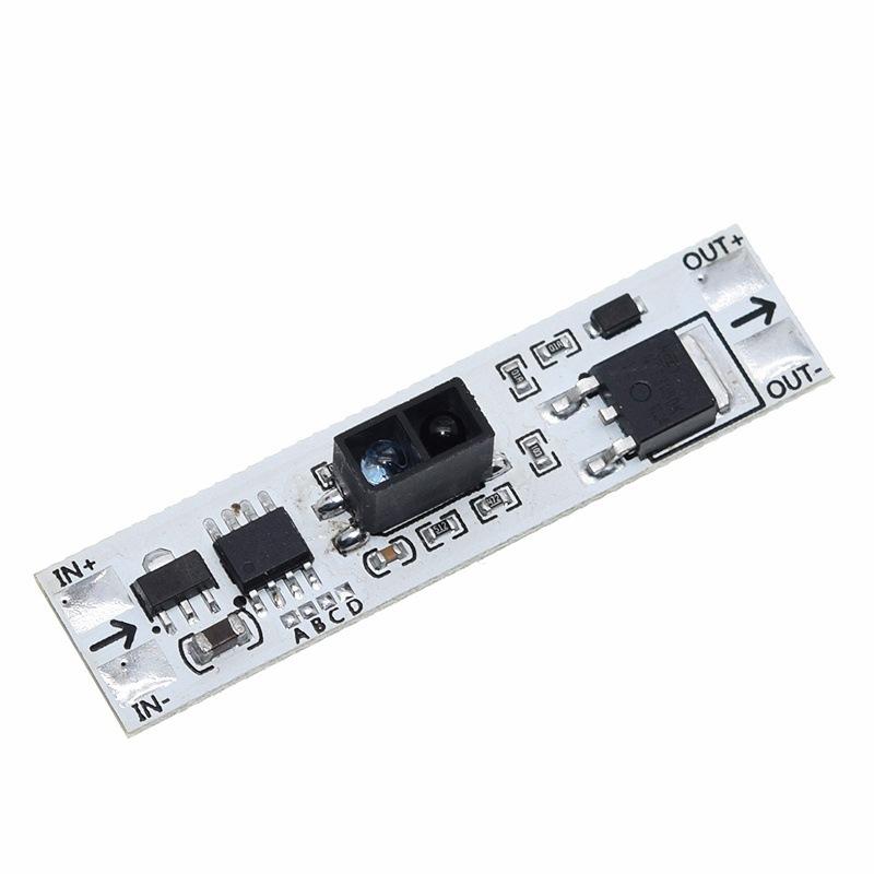 Hand Gesture Sensor Switch Module, 5V-12V-24V 72W, for Under Cabinet Wardrobe Shoe Cabinet LED Lamp