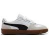 New PUMA Palermo Anti Slip Wear Resistant Low Top Skateboard Shoes Women's White Black Gray 402109-01