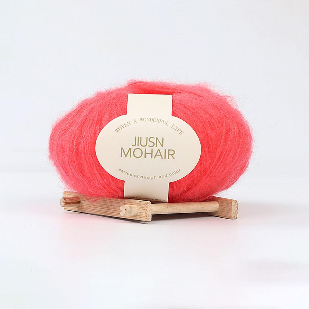 25g Mohair Yarn Extra Soft Warm Baby Wool Crochet Yarn for Hand Knitting Sweater Shawl Scarf DIY Material Supplies