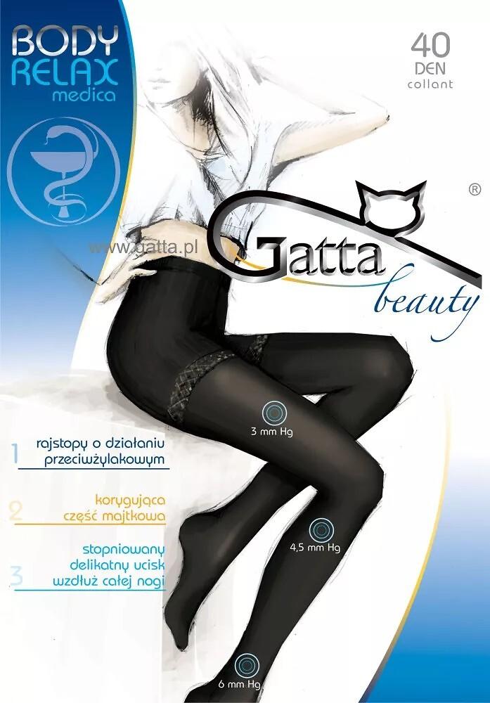 Rajstopy Gatta Body Relax Medica 40 den 5-XL