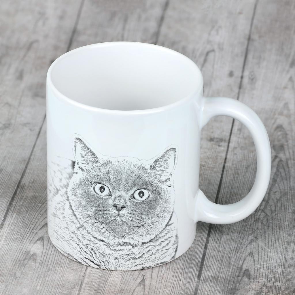 British Shorthair – Cup with a cat, cute cup with graphics | Art-Dog