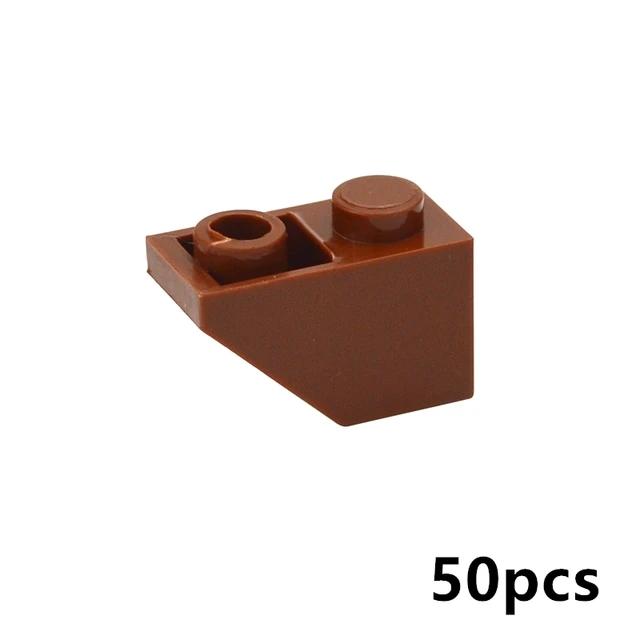 Sklon obrácený 2x1x3 Stavebnice Kompatibilní 2449 Technické díly DIY Sestavovací částice Skloněná plocha Obrácené cihličky MOC Hračky