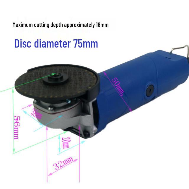 3-Inch Mini Angle Grinder Disc: Cutting, Grinding, Polishing - 75mm, 16mm Inner Diameter