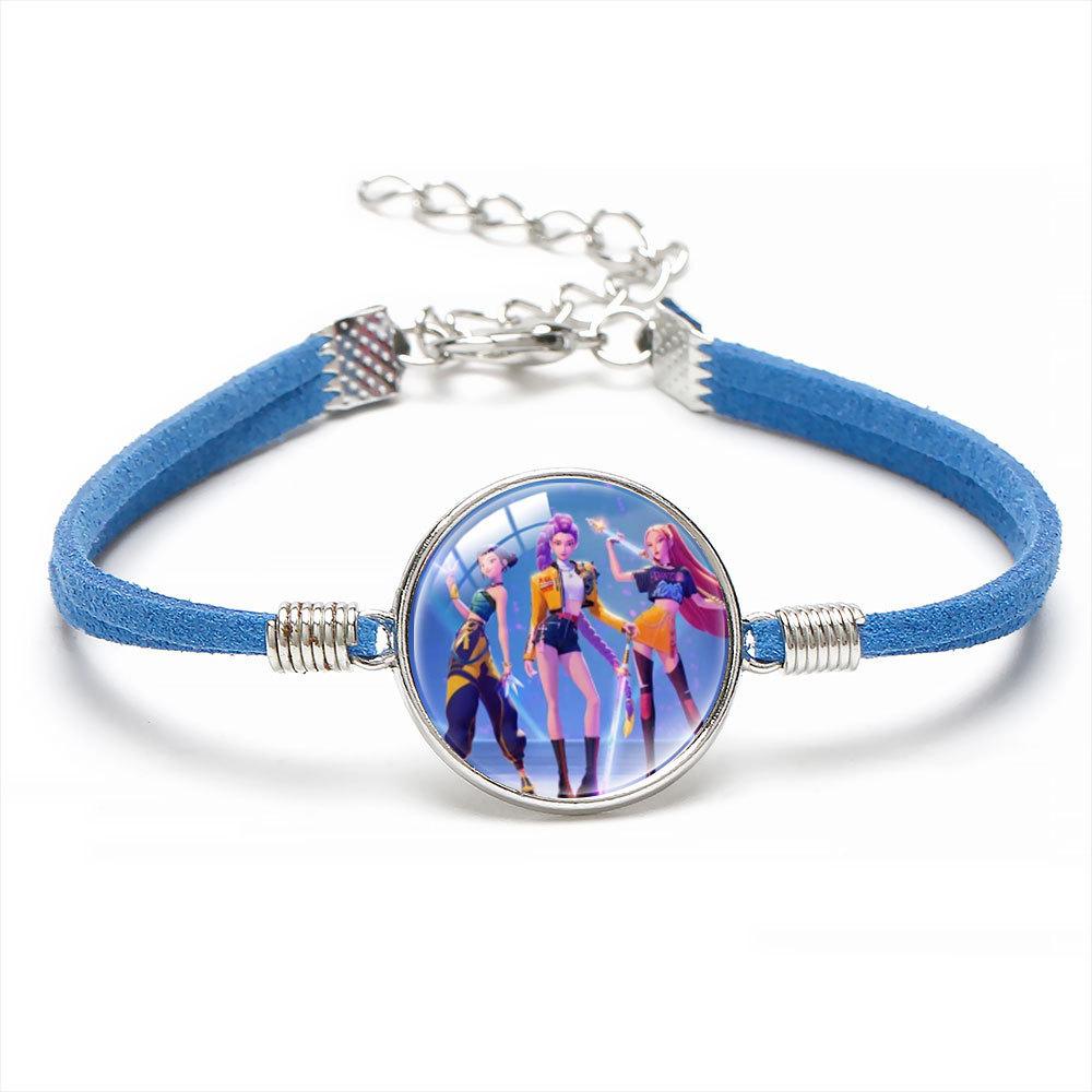 Rumi Zoey Mira Velvet Rope Bracelet Fashion Simple Crystal Jewelry