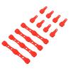 4 Pack Fryer Magnet Silicone Buckle Heat Proof Fryer Liner Fixing Buckle for Holding Down Parchment Paper Liners