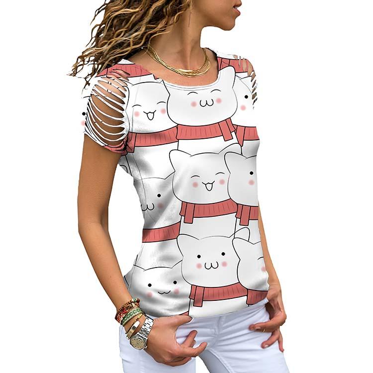 Graphic T Shirts Summer Short Sleeve 