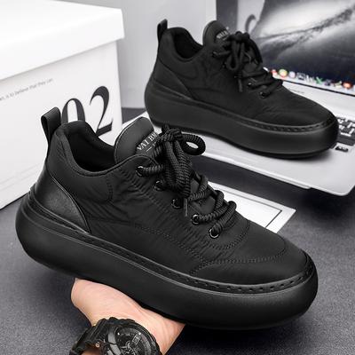 Fashion Waterproof Snow Cotton Shoes 2024 Winter New Soft Sole Vulcanized Warm Shoes with Plush Man Shoes Zapatillas Hombre