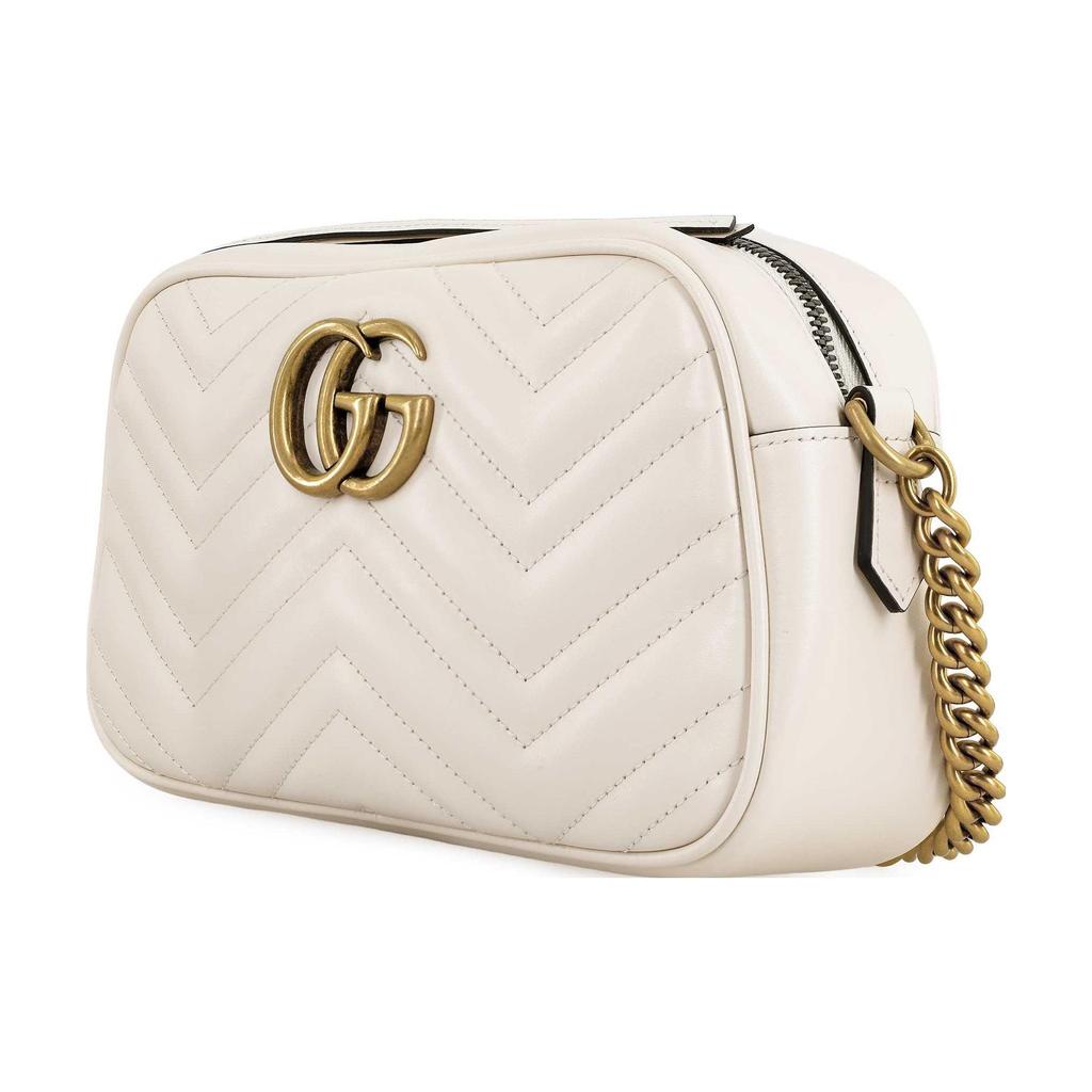 Gucci GG Marmont Small Shoulder Bag White Women Shoulder_bags 447632-DTD1T-9022
