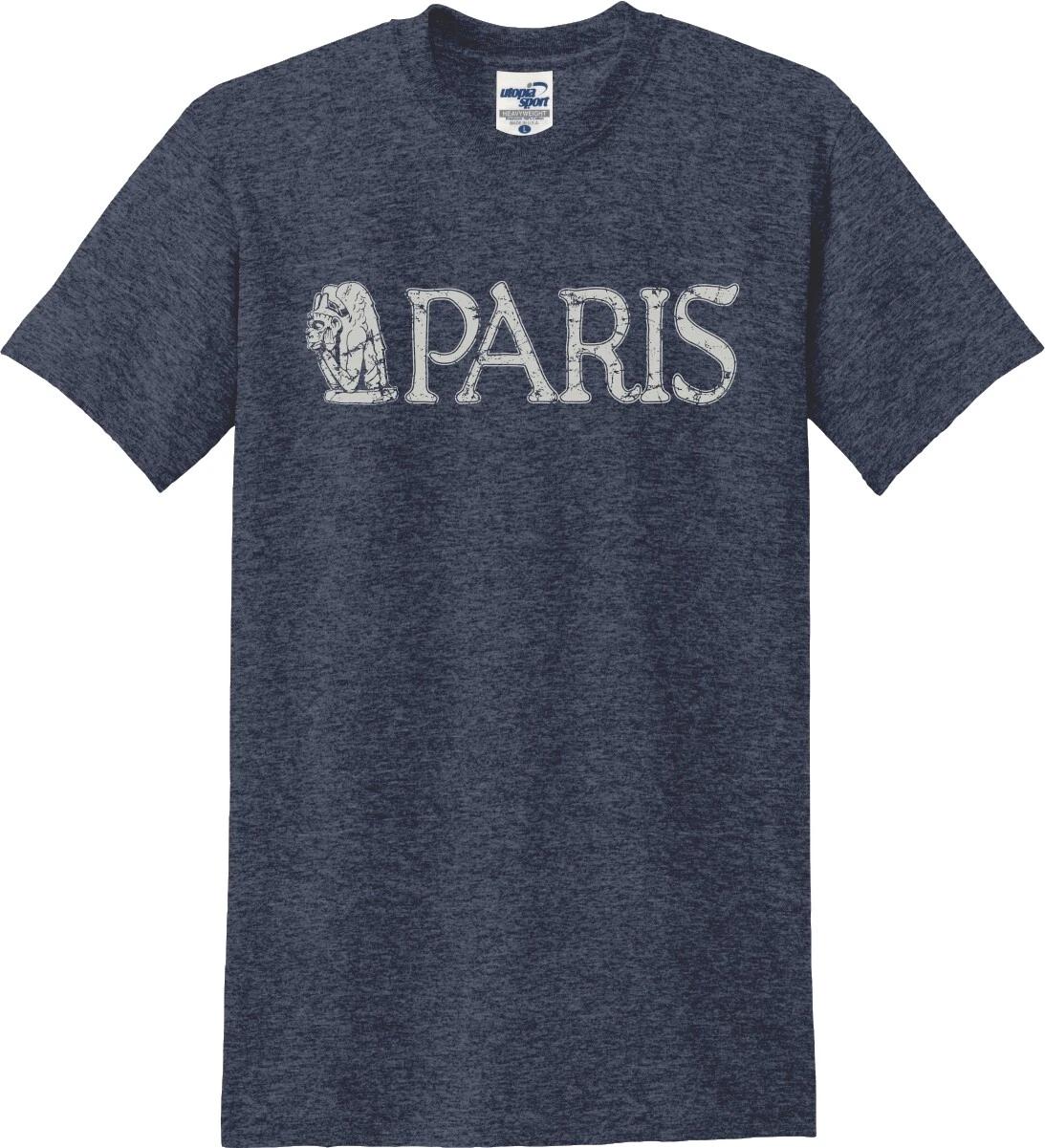 Paris France Gargoyle Unisex T shirt S-5X 4XL