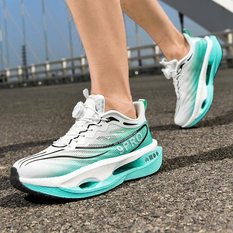 Hot Selling Anti Slip Rebound Sports Shoes Low Cut Lightweight Marathon Running Shoes Comfortable and Breathable Walking Shoes