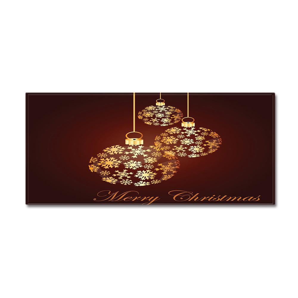 Christmas Kitchen Sand Carpet Doormat Long Floor Mat