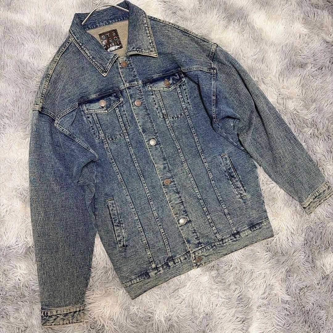 Stereo Tennis wego collaboration (F) denim jacket G jacket