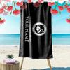 Swansea City A.F.C Print Beach Towel, Large Soft Quick Dry Towel for Beach Camping Swimming