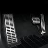 Edelstahl LHD Autopedale Gas Bremse Fußstütze Pedalabdeckung für Volkswagen VW CC Passat B6 B7 R36 R-line für Skoda Superb