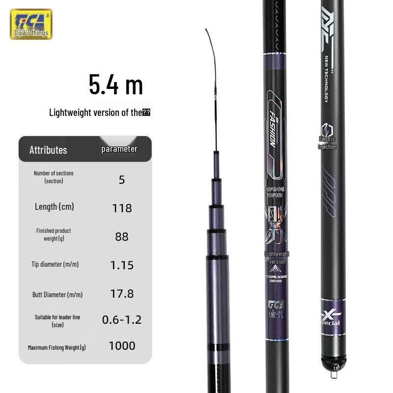 Tica Gangdao Lightweight Carp Hand Fishing Rod