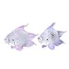 Creative Crystal Goldfish Desk Ornament - Elegant Gift for Office or Home Decor