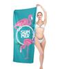 Ultra Fine Fiber Printed Quick Dry Beach Towel Non Sand Adhesive Absorbent Soft Microfiber Swimming Pool Ocean Travel