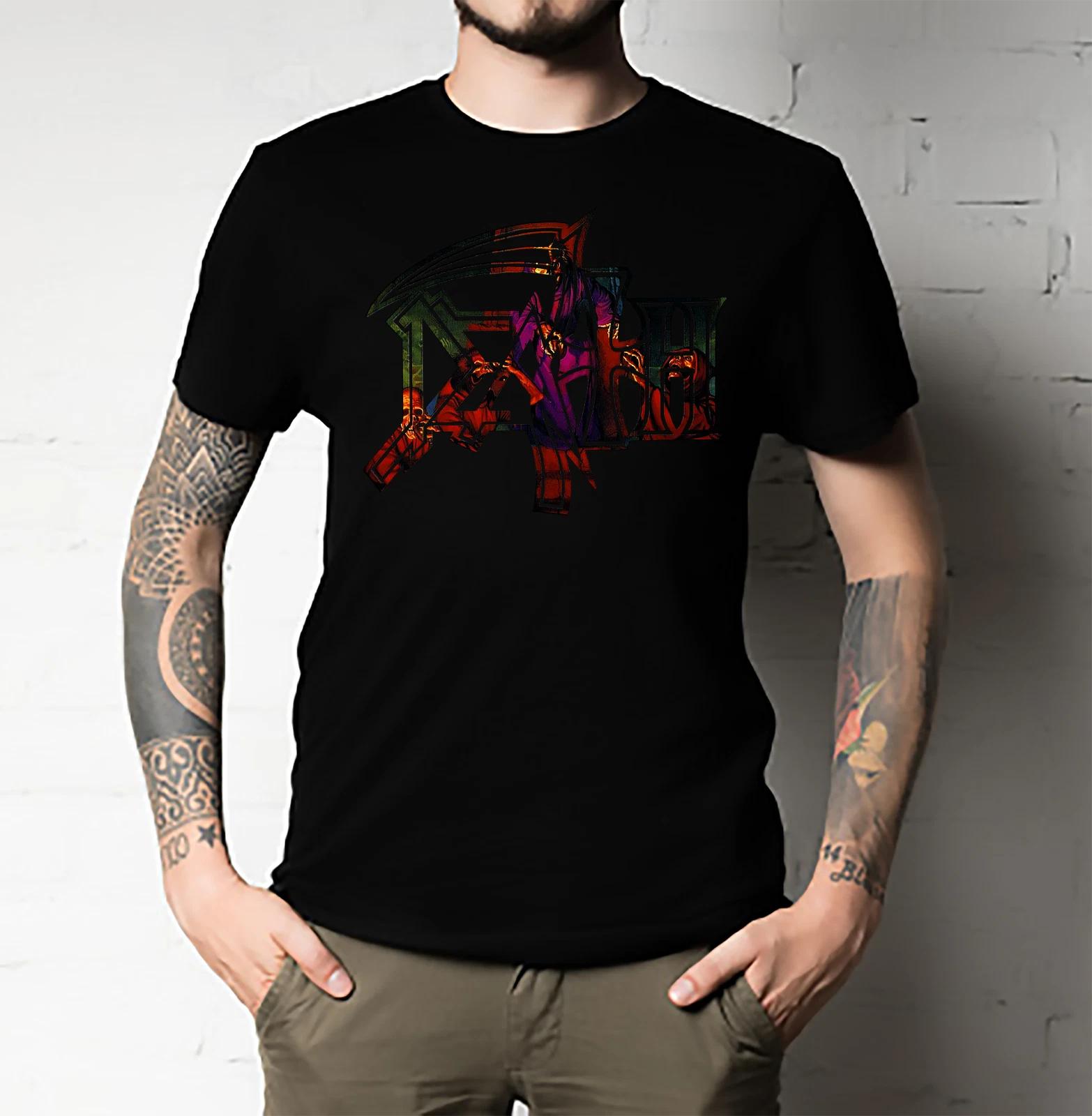 Men s and Women s T-shirts Death by Metal L