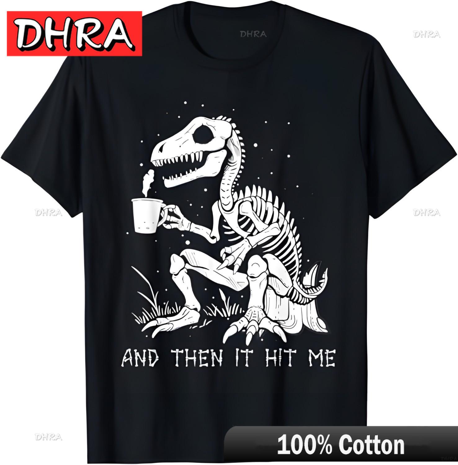 

Funny Dinosaur Skeleton Costume Goth Unisex Women Halloween TShirt Cool Chic Retro Graphic Tops Modern Y2K Unique Tops Clothing UK 3XL