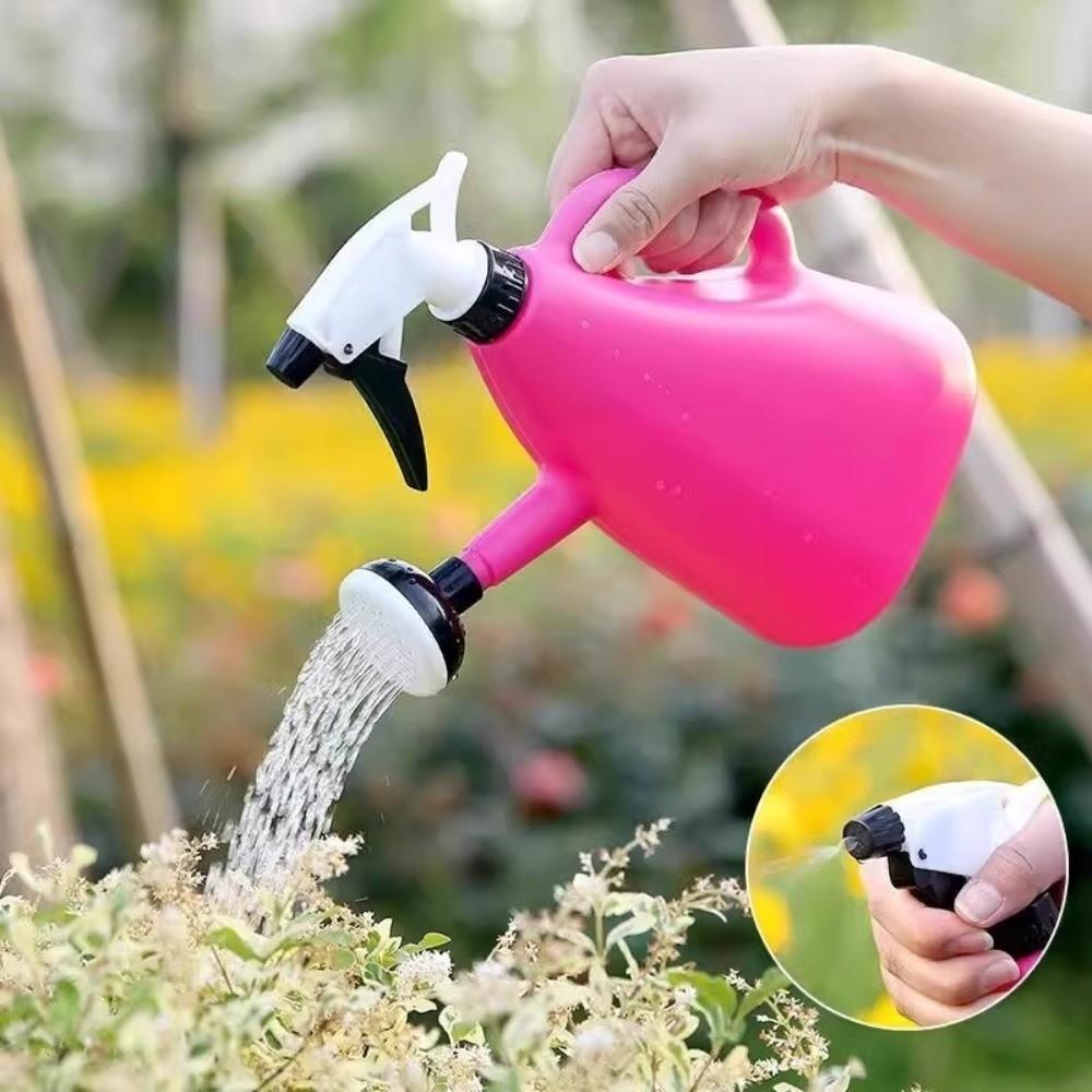 Adjustable Pressure Watering Can Plastic Watering Tool  Indoor Gardening