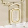 Large Capacity Sink Strainer Basket Foldable Bottom Collapsible Colander  Tableware