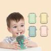 Praktischer Lebensmittelbeutelhalter, sauberer Snackbeutelhalter, Lebensmittelpresse für Kleinkinder, PP-Beutel, kein Verschütten oder Quetschen mehr