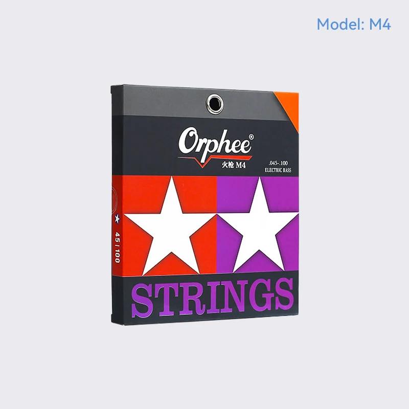 Orphee 4/5/6-String Bass Guitar Strings High Carbon Steel Hexagonal Core Nickel Plated Wound Guitarra Guitar Parts & Accessory