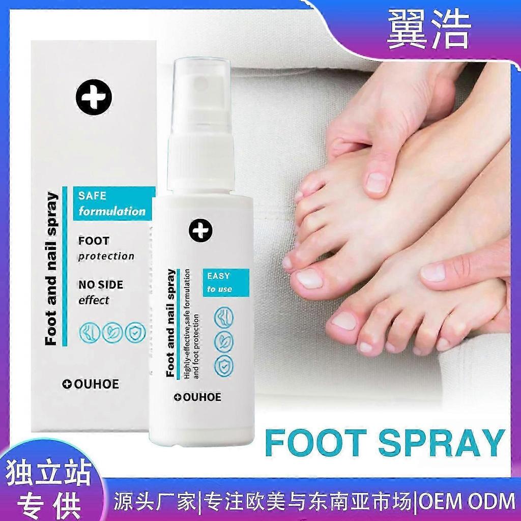 3Pcs Natural Foot & Nail Spray, Anti Fungal Treatment for Athlete's Foot, Odor Control Foot Care Liquid, Fast Itch Relief