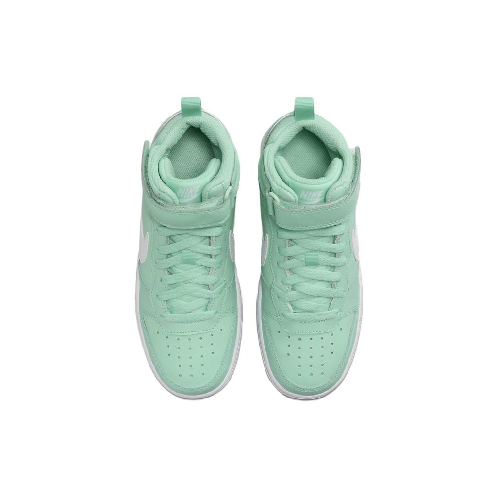 Nike Court Borough Mid 2 GS Emerald Rise Kids Sneakers Green White CD7782-300