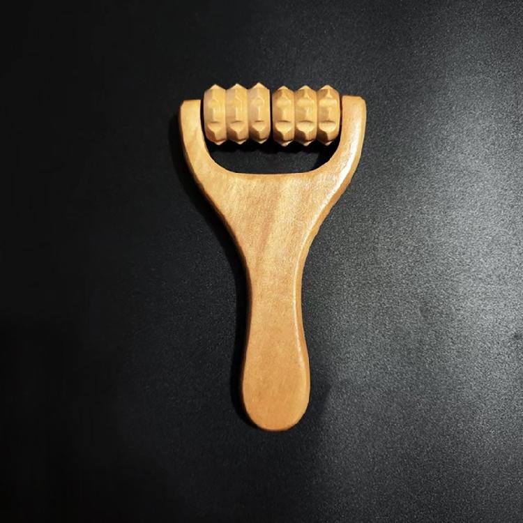 Soothing Wood Body Roller Gentle Massage Tool for Women and Men Massage Roller Deep Tissue Roller