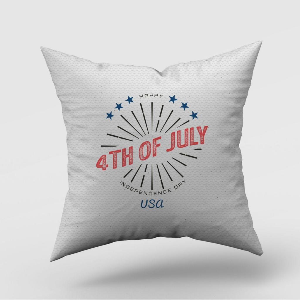 New American Independence Day Pillow Cover American Logo Outdoor Home Decoration Pillow Cushion Cover